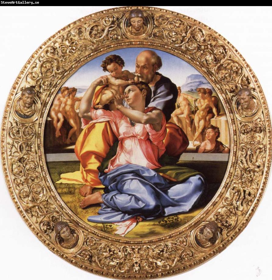 Michelangelo Buonarroti Holy Family